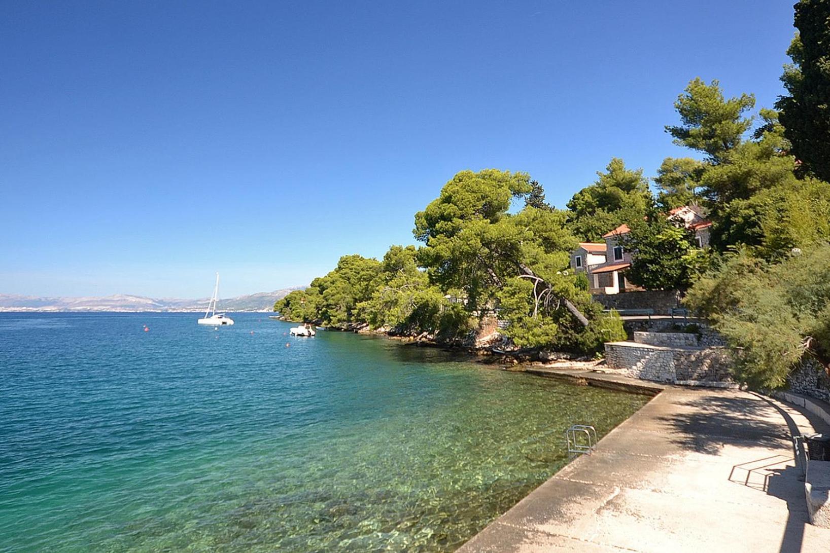Apartments By The Sea Splitska, Brac - 2923 波斯蒂勒 外观 照片